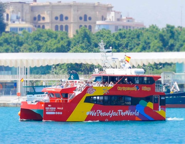 Barco turístico Málaga